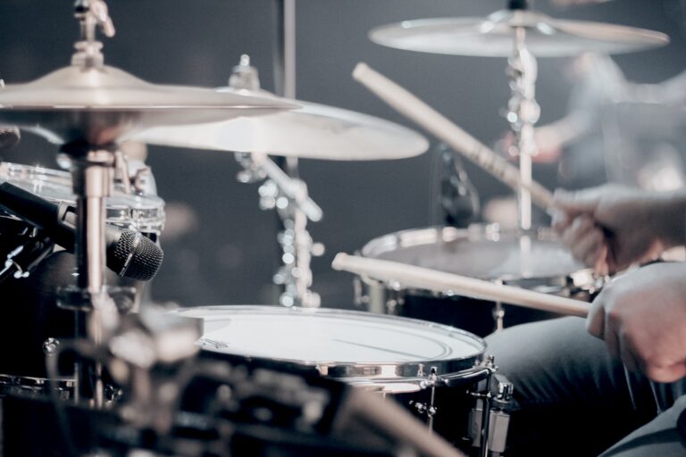Drummer and drum set - learning how to increase the loudness of drums in your mix
